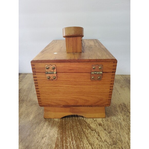Vintage GRIFFIN SHINEMASTER Shoe Shine Box working latch - Picture 4 of 11